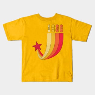 Vintage 1986 Kids T-Shirt